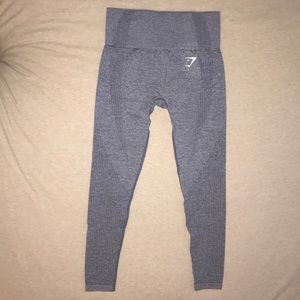 Gymshark Vital Seamless in Steel Blue Marl (Sm)